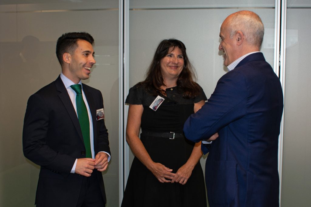 2. Alberto Hernández, Julieta Schallenberg y Enrique Monasterio