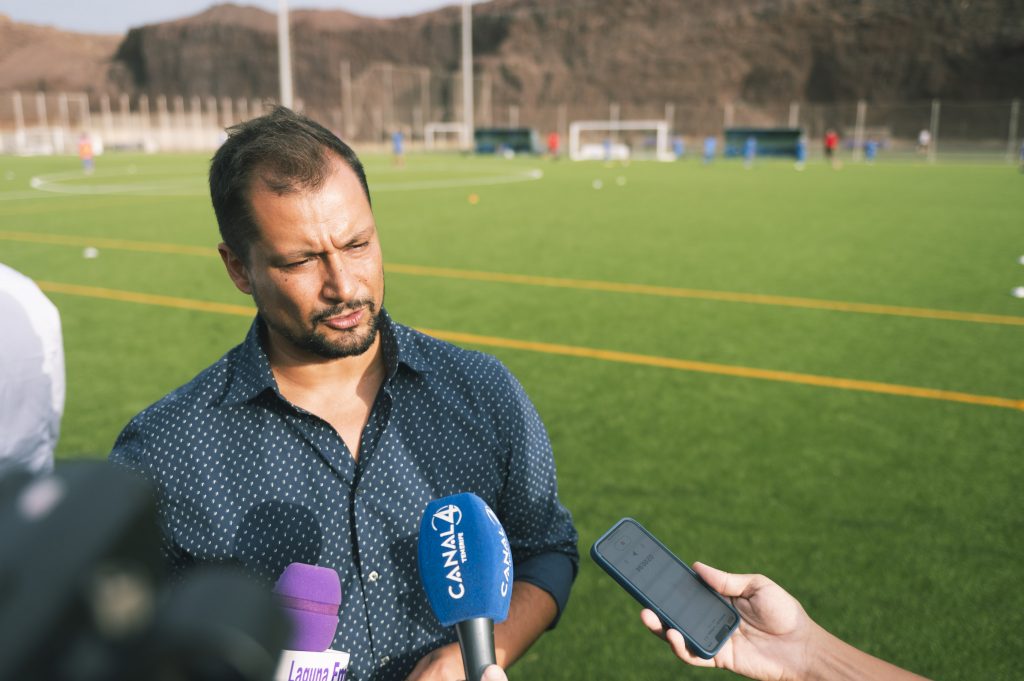 Badel Albelo, concejal de Deportes de La Laguna