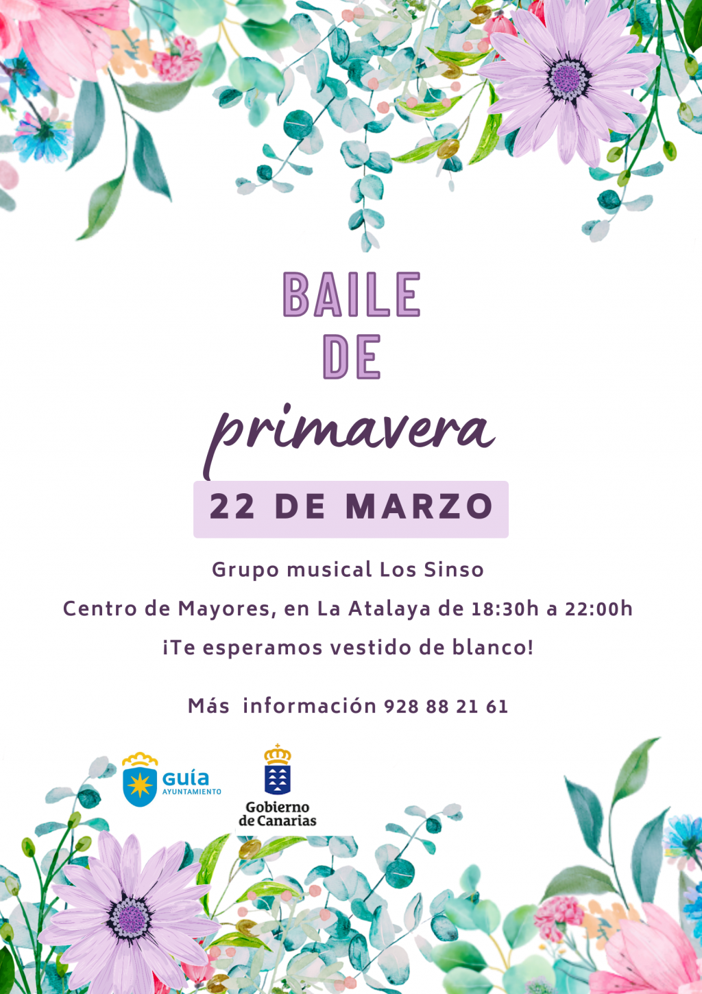 CARTEL BAILE PRIMAVERA