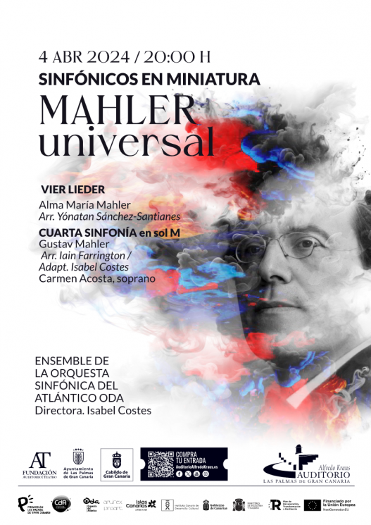 Cartel del concierto 'Mahler Universal' (1)