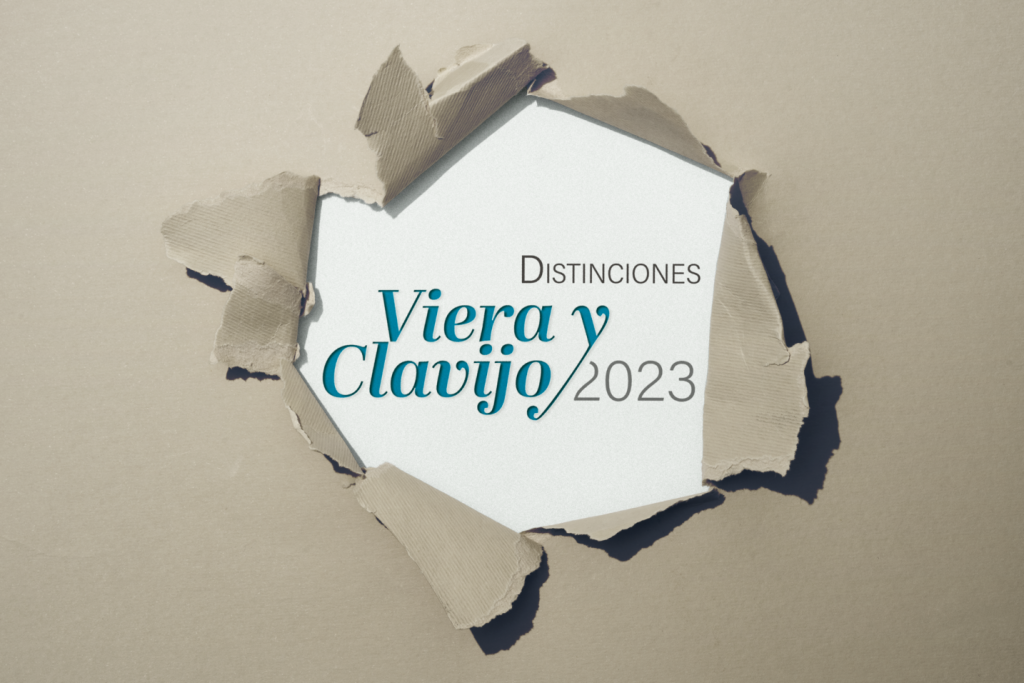 IMAGEN. Cartel Premios Viera y Clavijo 2023