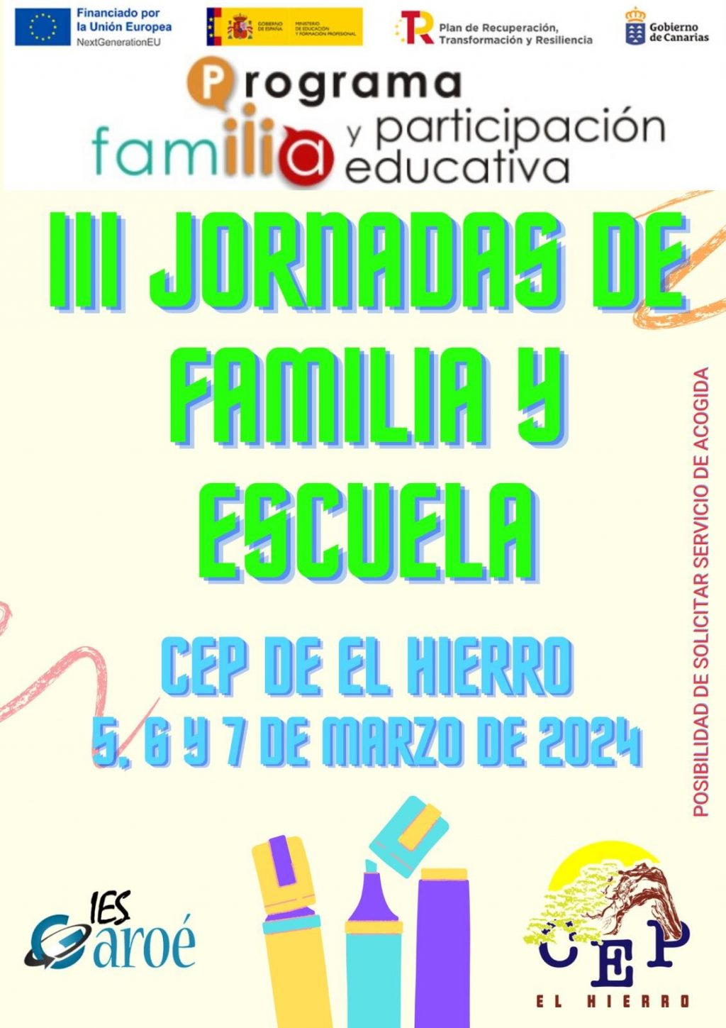 Imagen de las Jornadas de Familia y Escuela