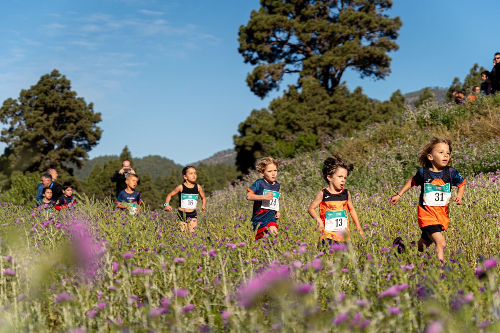 Reventón Kids acoge el Campeonato de Canarias de trail running de menores