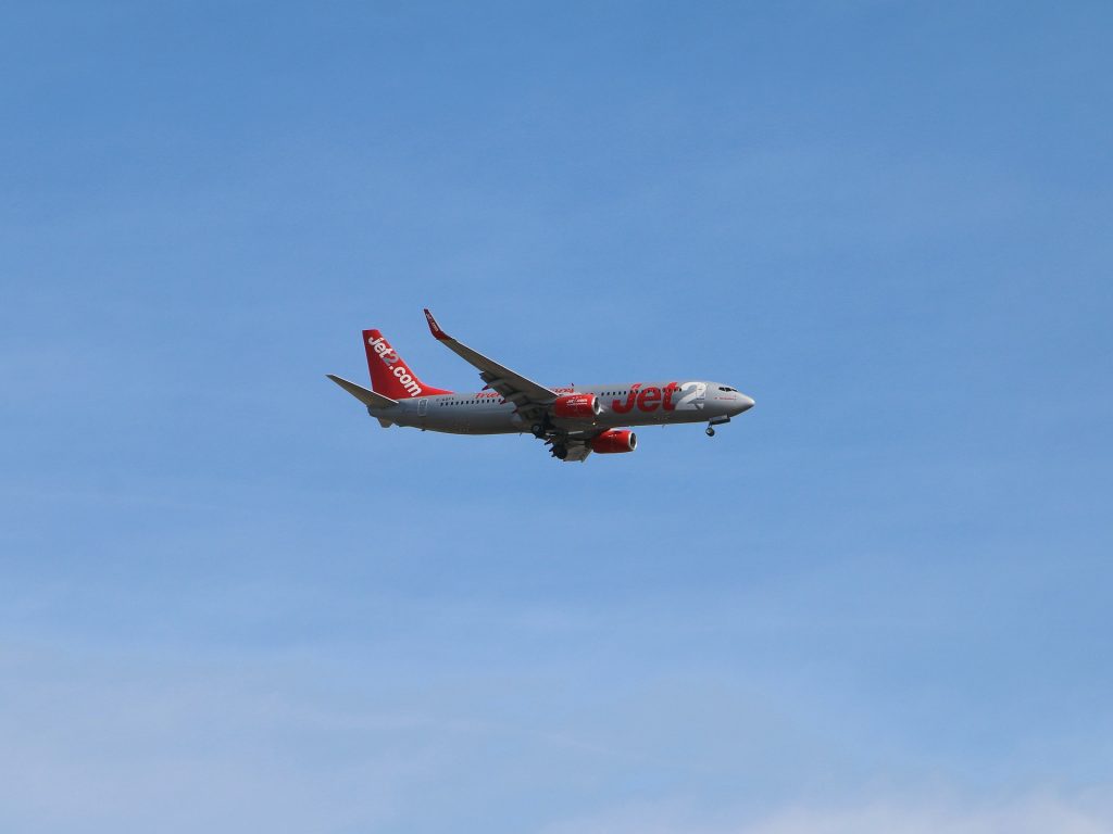 Avión de la aerolíea Jet2.com