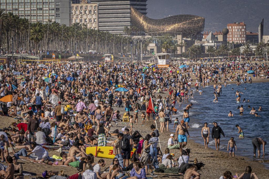 Barcelona alcanza los 29,1 grados, la temperatura más alta de abril en 110 años