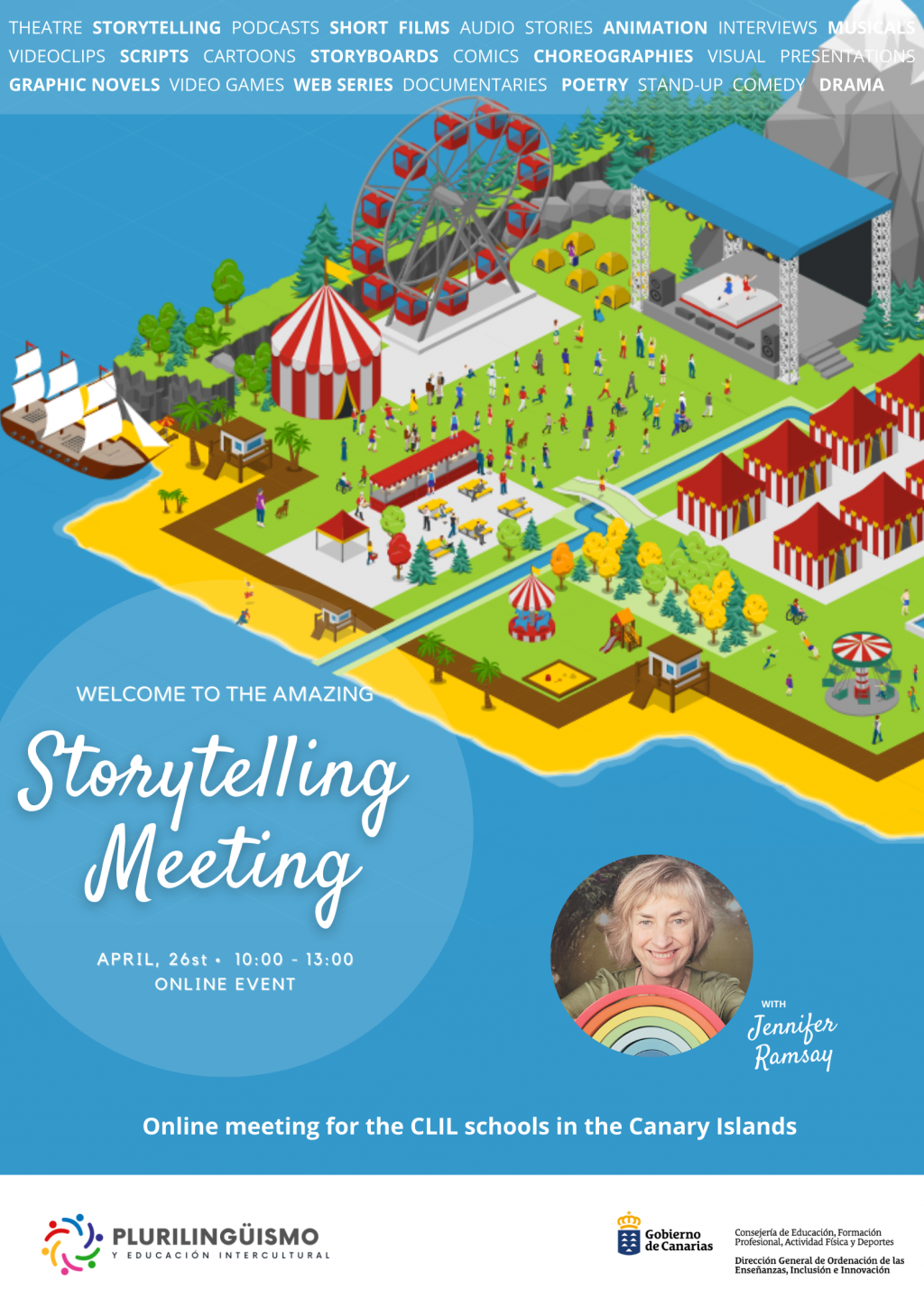 Cartel del Storytelling Meeting 2024