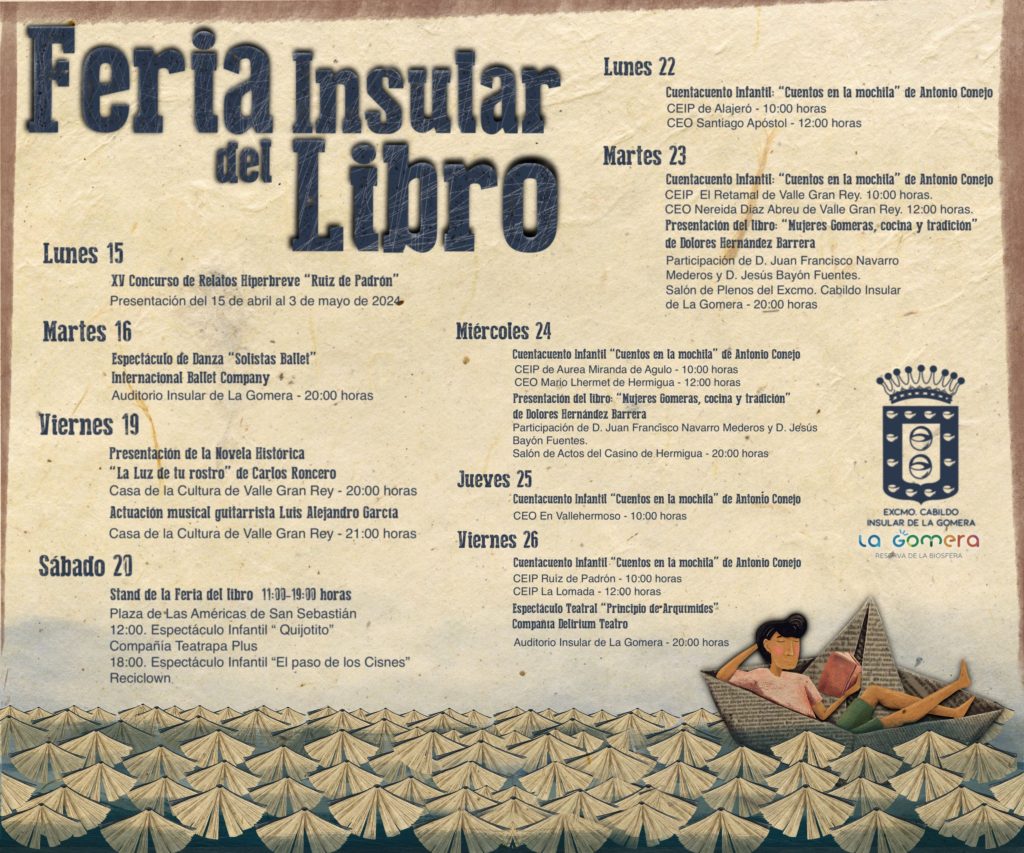 Cartel día del libro