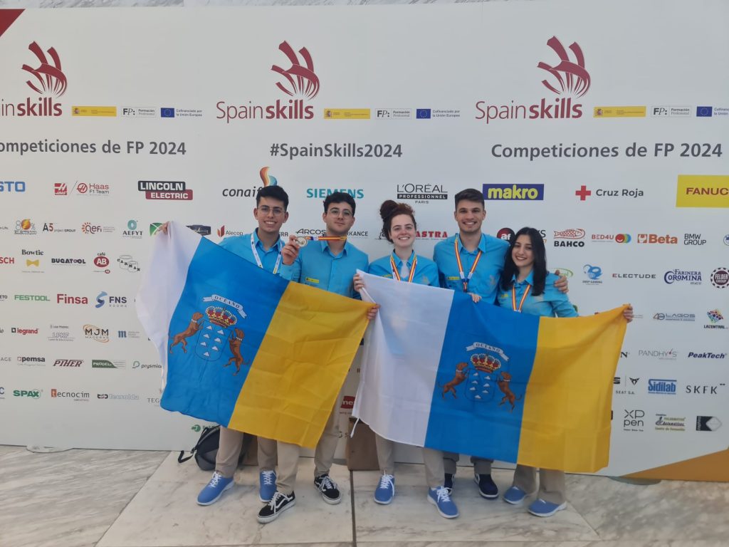 FOTO. Canarias obtiene cinco medallas en las SpainSkills 2024 (3)