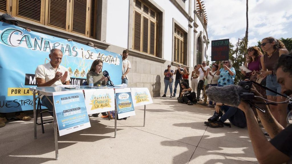 La Plataforma Canarias Se Agota anuncia una huelga de hambre da un ultimatum a la clase política.