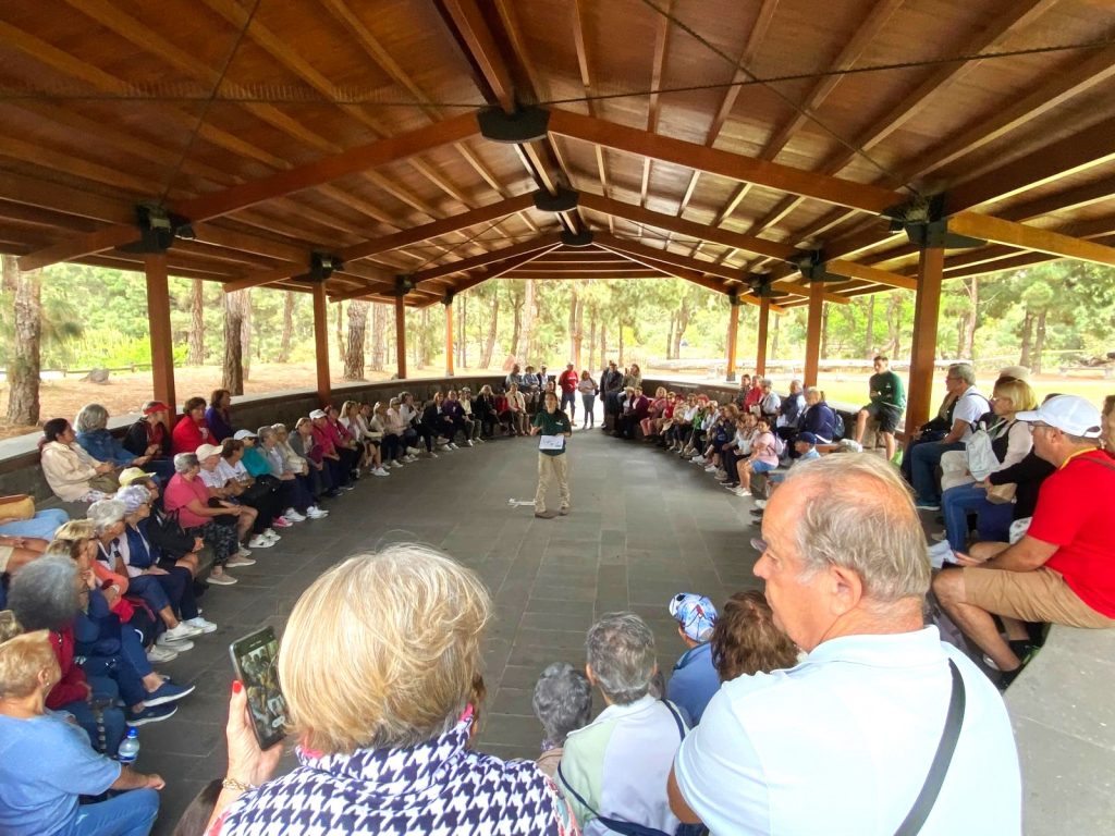 Los mayores conocen el trabajo que se realiza en el Jardin Botanico