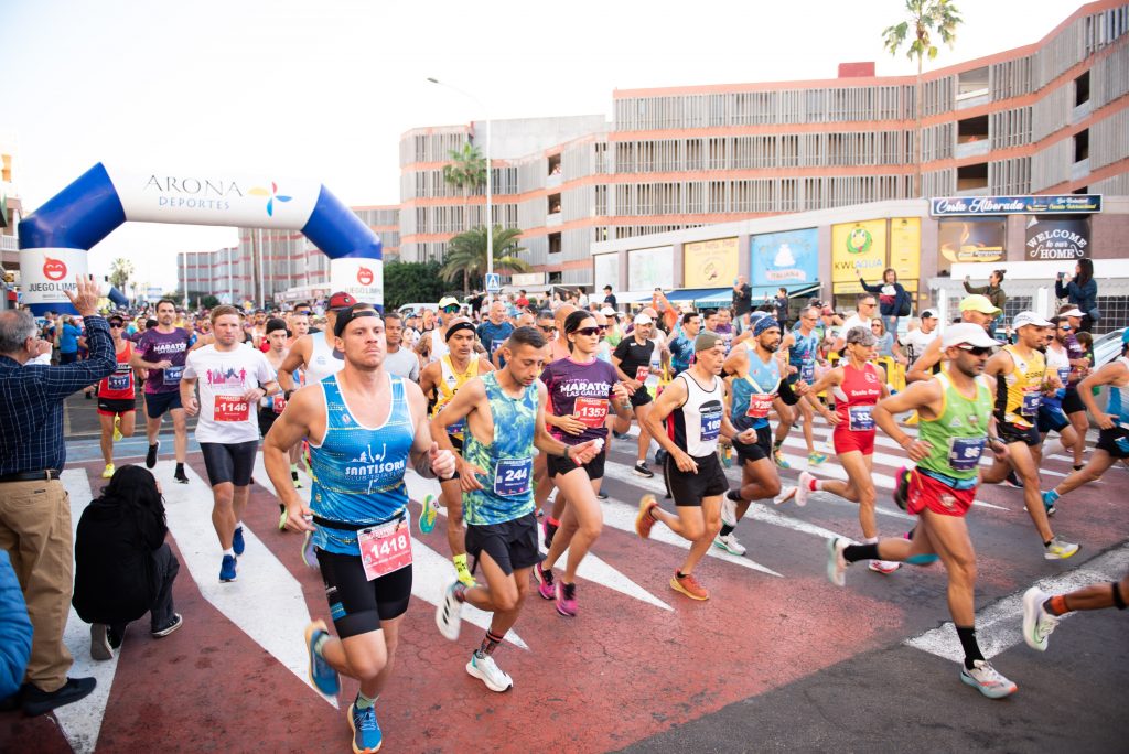 Medio Maratón Las Galletas 2. Salida