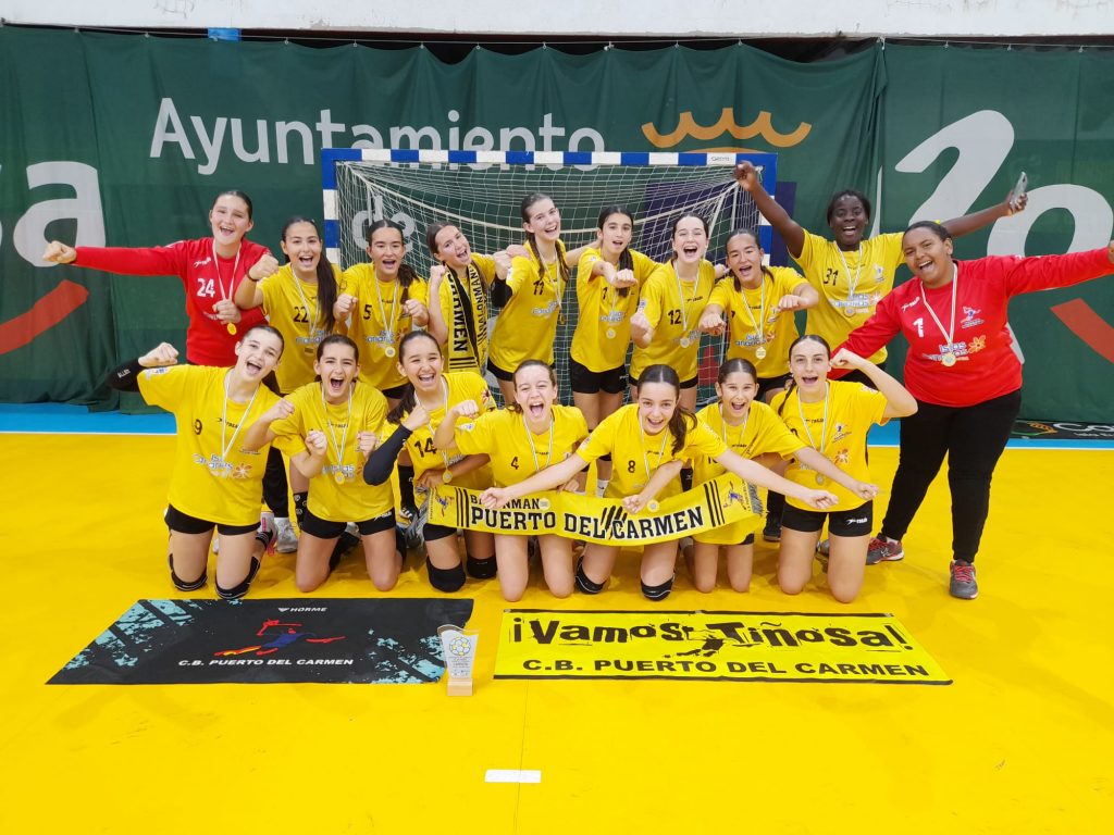 PUERTO DEL CARMEN JUVENILES CAMPEONAS DE CANARIAS