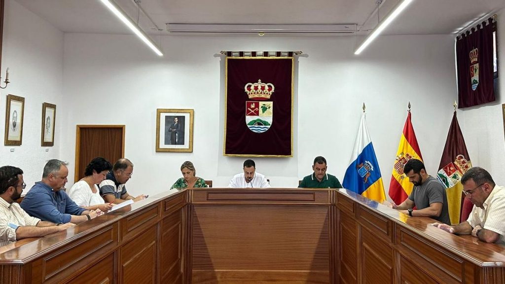 Pleno del Ayuntamiento de Villa de Mazo