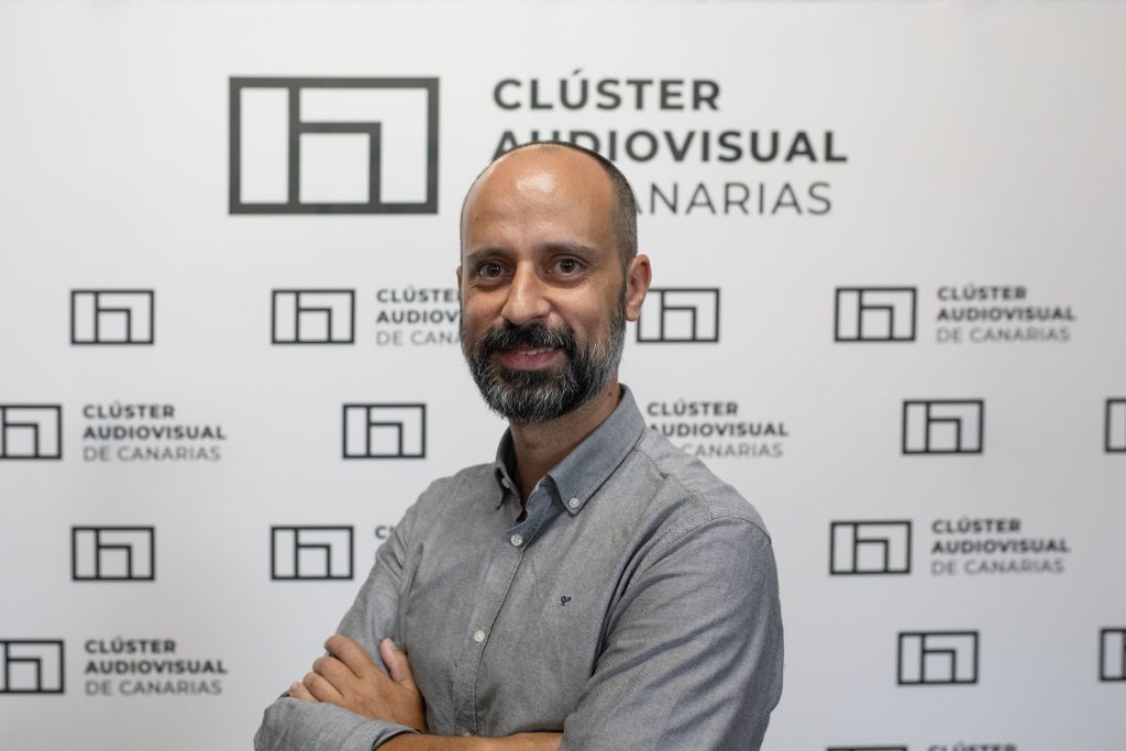 Rubén Zarauza, presidente del Clúster Audiovisual de Canarias (1)