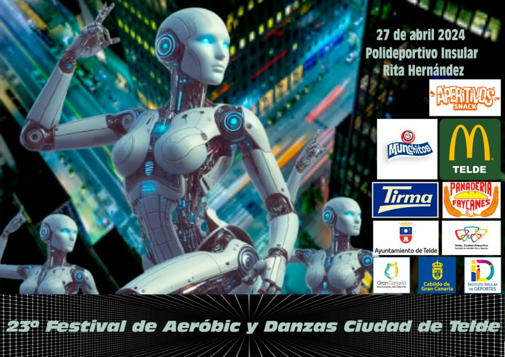 cartel 23 aerobic ciudad de telde