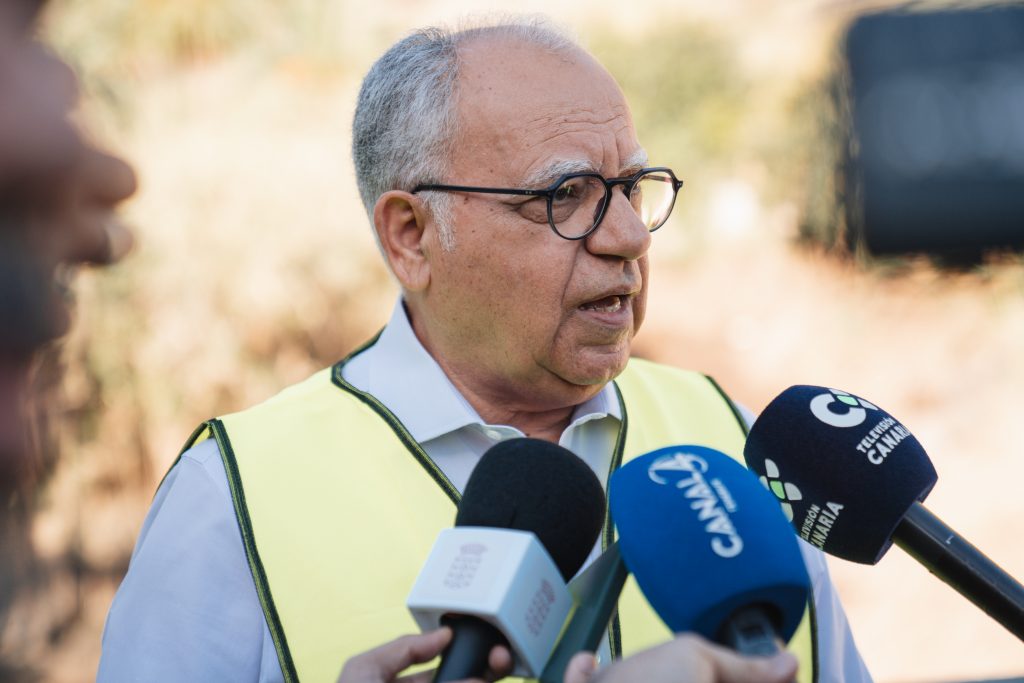 030524 Casimiro Curbelo, presidente del Cabildo de La Gomera