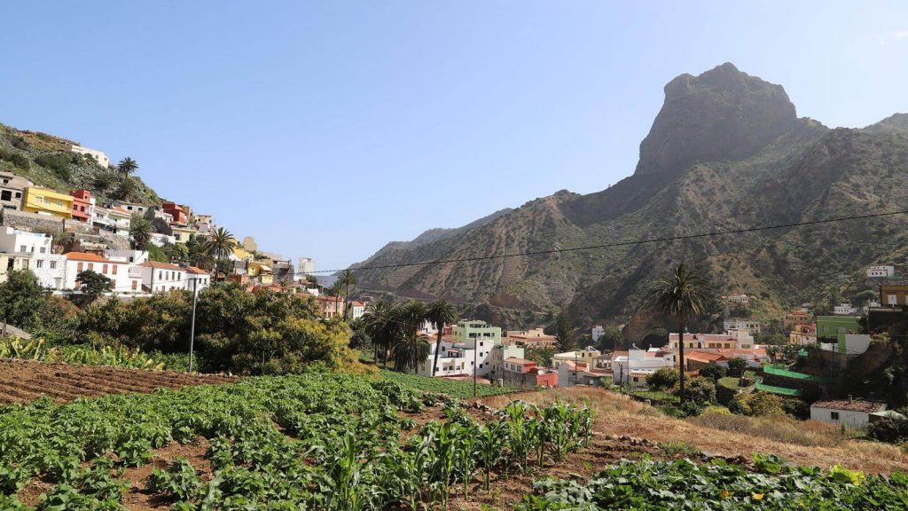 160524 Cultivos en el municipio de Vallehermoso, La Gomera