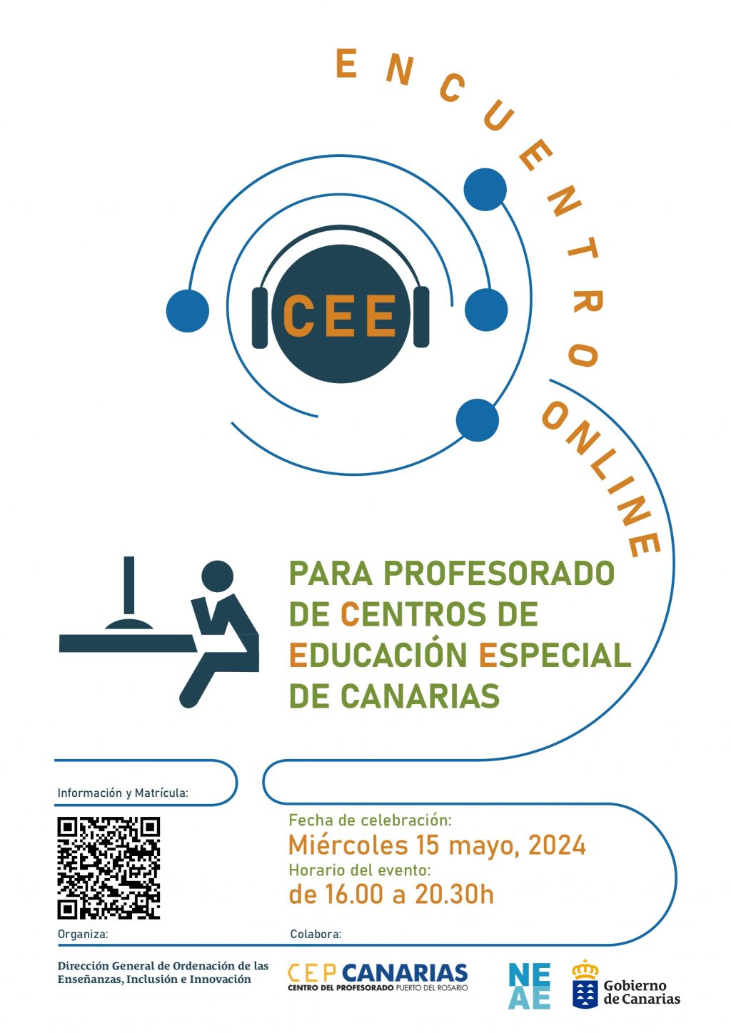 CARTEL. Encuentro regional de profesionales de los centros de educación especial