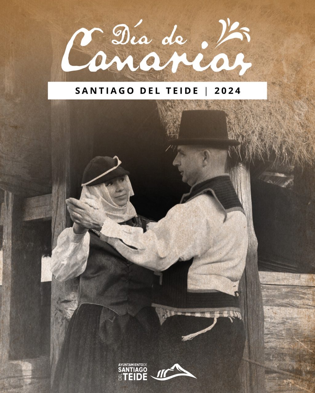 Cartel Día de Canarias Santiago del Teide