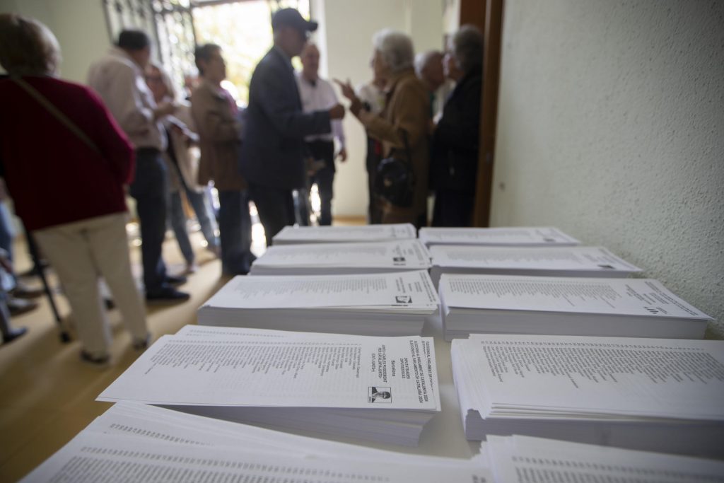 Jornada electoral en Cataluña