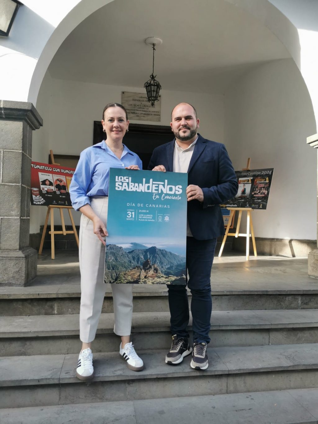 Marlene González y Pablo Díaz Cobiella