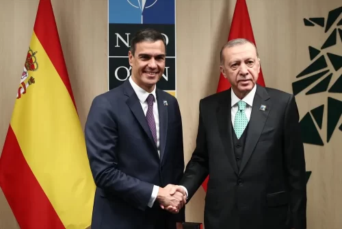 Sánchez y Erdogan ultima la cumbre que España y Turquía celebrarán en Madrid en junio