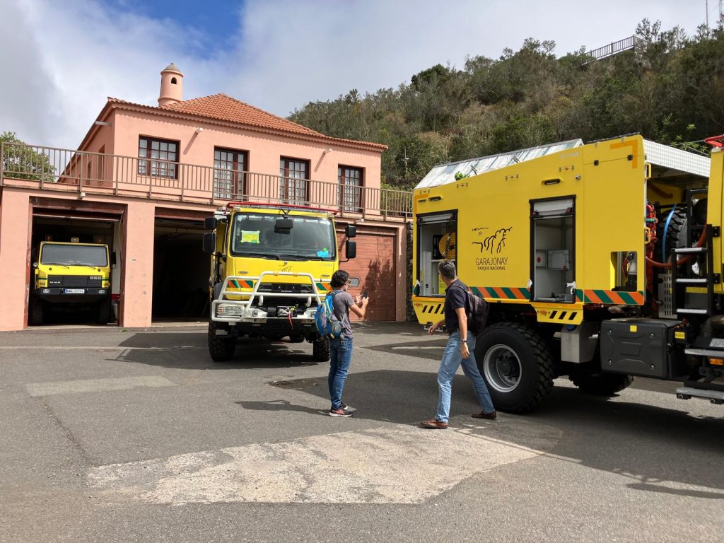 210624. NP. El Parque Nacional de Garajonay contará con dos nuevas autobombas forestales para la protección frente de sus montes 4