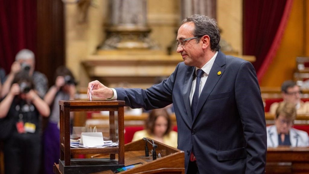 Arranca el primer pleno del nuevo Parlamento catalán con Rull como candidato a presidirlo