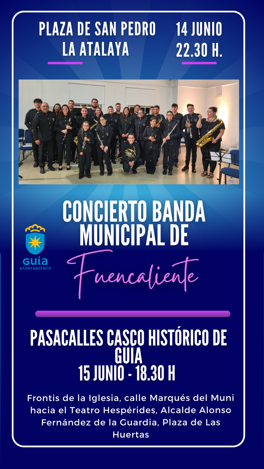 CARTEL BANDA MÚSICA DE FUENCALIENTE