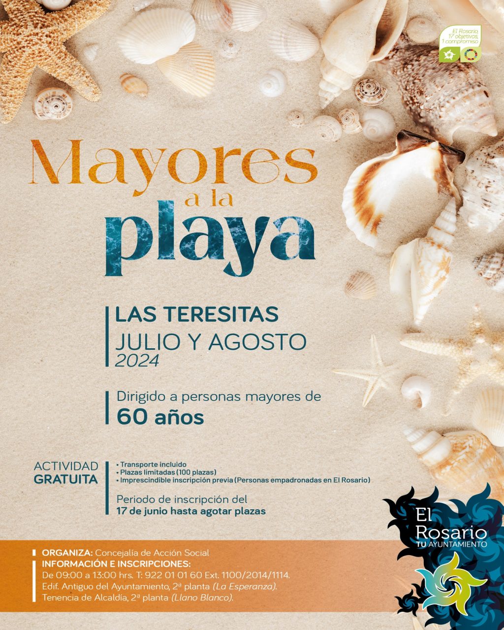 CARTEL MAYORES A LA PLAYA 2024