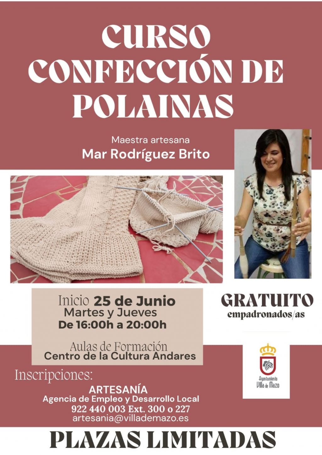 Curso Villa de Mazo polainas