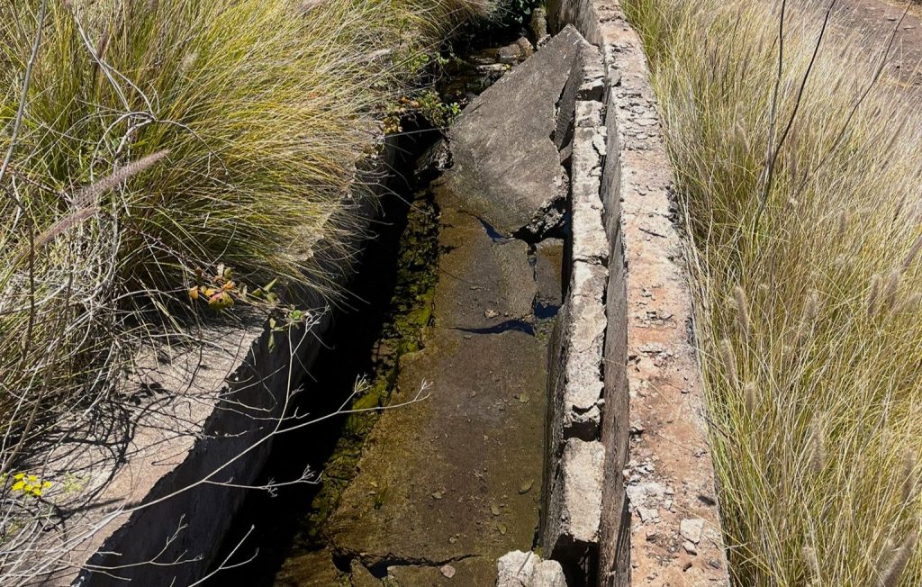 Ejemplo de mal estado de la red de distribución de agua (3)