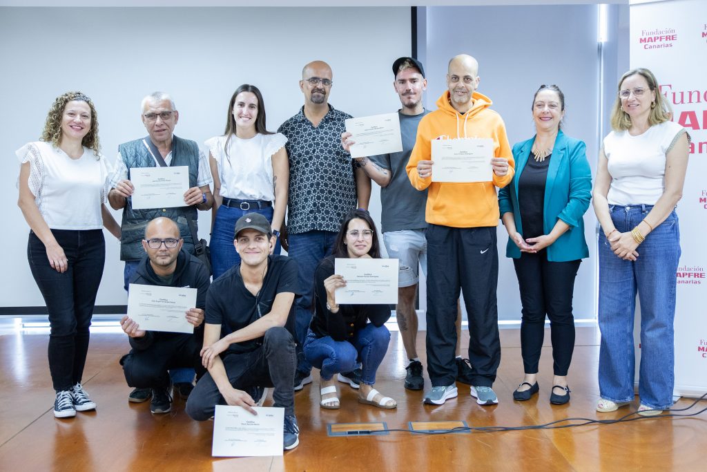 Entrega diplomas Juntos Somos Capaces - Taller Empleo Verde-Gestion de residuos