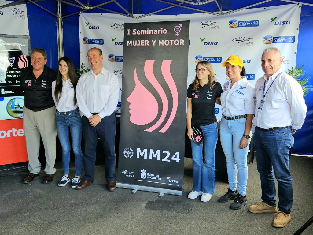 FOTO. Deportes colabora en el seminario Mujer y Motor MM24, que impulsa la participación femenina en el automovilismo