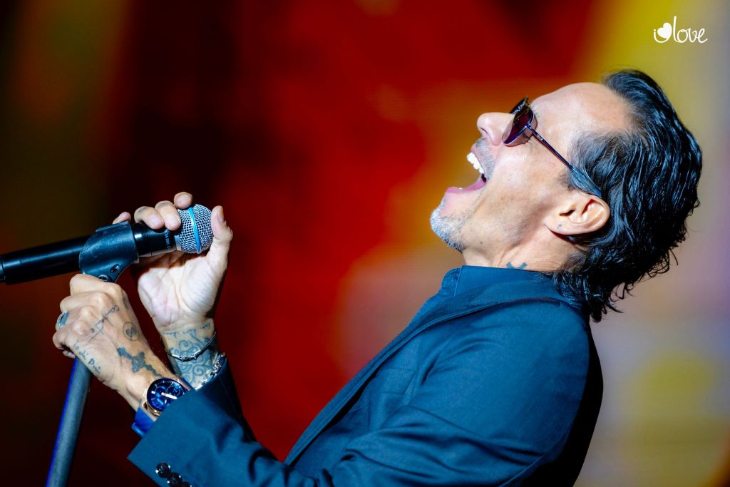 Foto Detalle de la actuación de Marc Anthony en Tenerife Music Festival