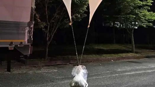 Los globos con desechos enviados por Corea del Norte al Sur superan los 700