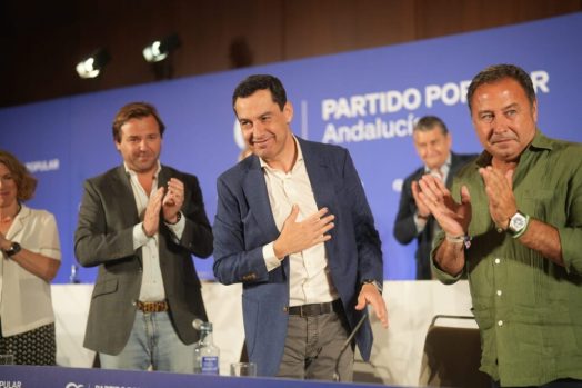 Moreno dice que si el PP gana se impulsará un Programa de Agua para Europa