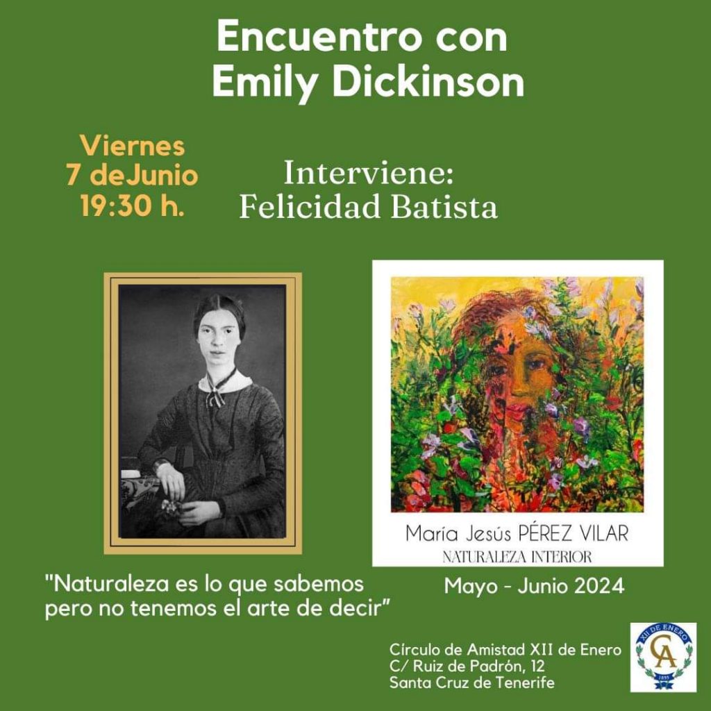 NP240605 Encuentro con Emily Dickinson en Naturaleza interior