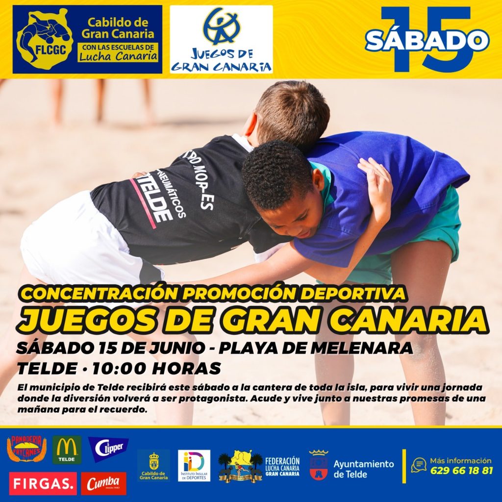 VI Encuentro Insular de Escuelas de Lucha Canaria de Telde.