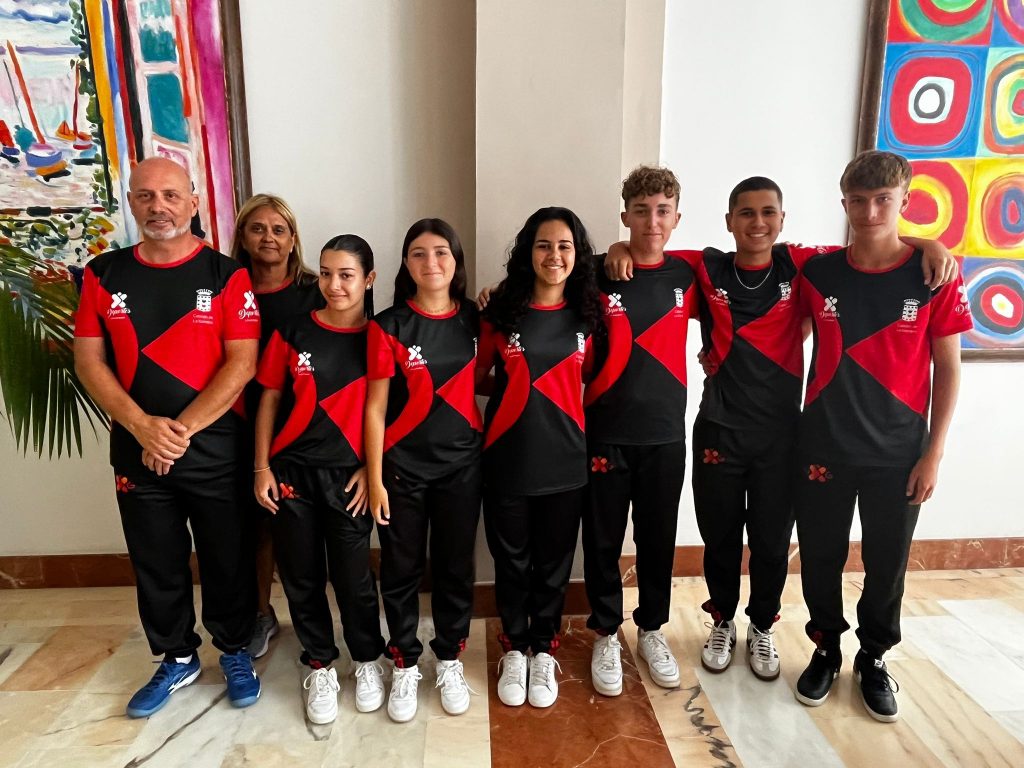 150724 Selección Gomera de voley playa participante en el Campeonato de Canarias