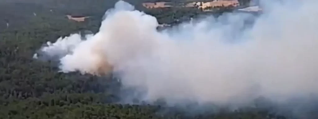 Confinan dos pueblos de la Serranía Media de Cuenca por el incendio de Valdeverdejo