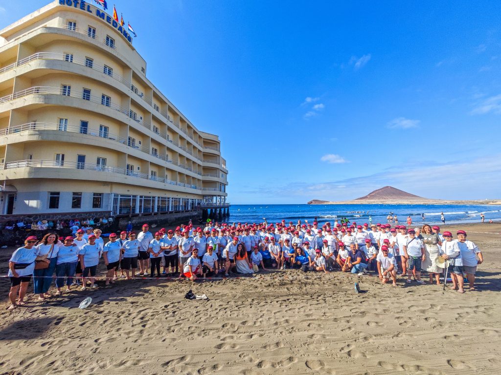 Gimnasia en la playa