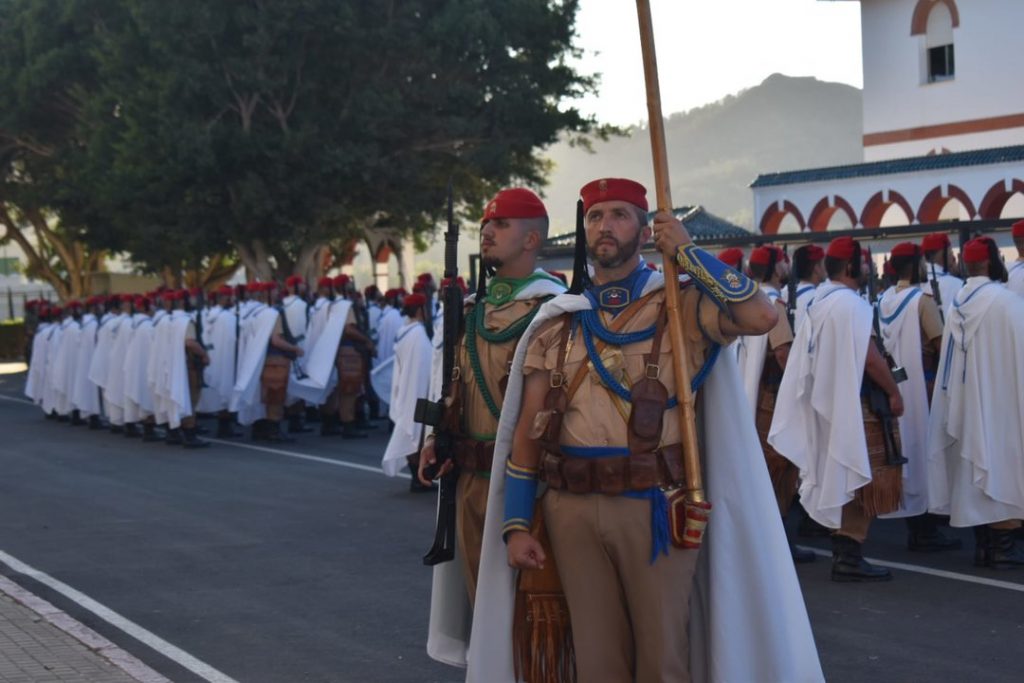 Melilla celebra el 113 aniversario de las Fuerzas Regulares con un desfile militar