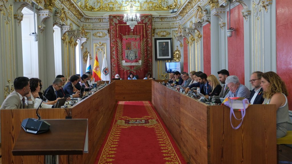 Pleno del Ayuntamiento de Las Palmas de Gran Canaria