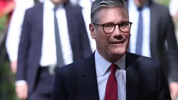 primer ministro británico, el laborista Keir Starmer