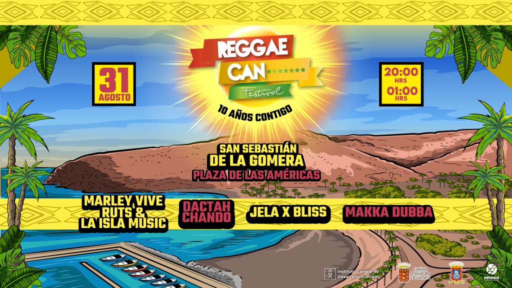 240824 Décima edición del Reggae Can Festival en La Gomera