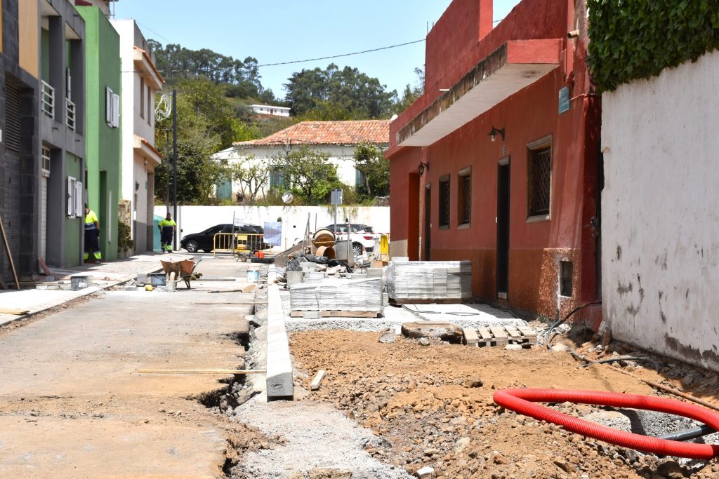 Estado actual de obra en Calle Catedrático Antonio González (2)