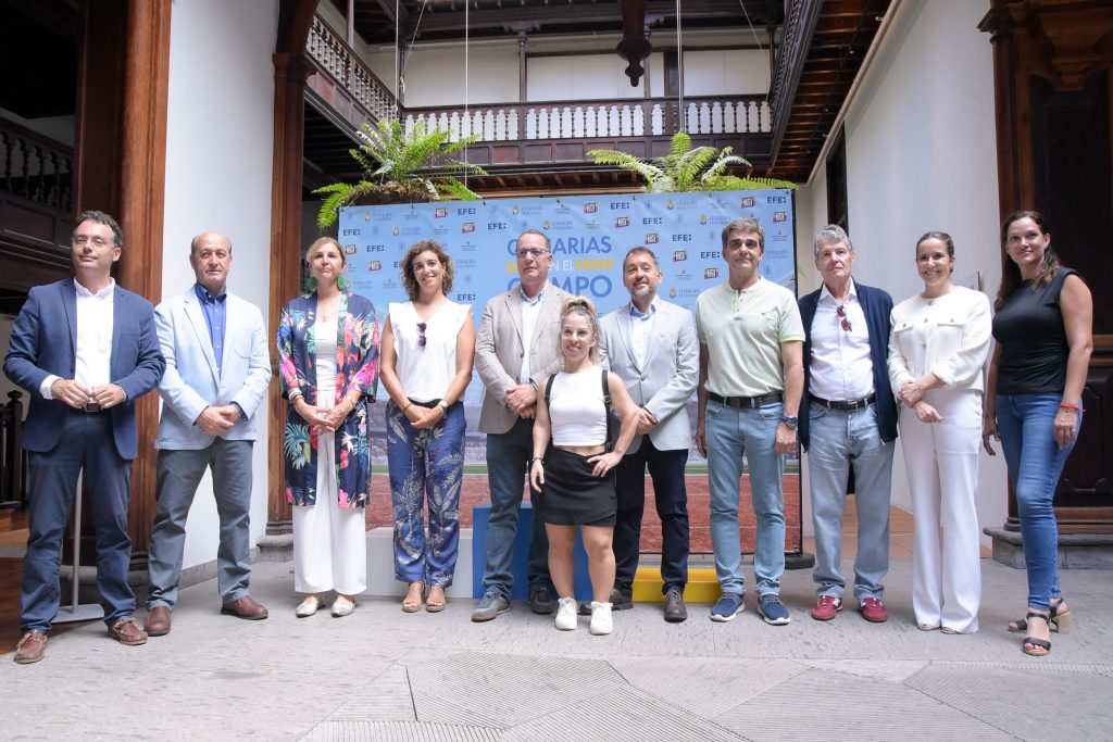 FOTO. Inauguración de la exposición itinerante Canarias en el Olimpo (imagen de archivo).