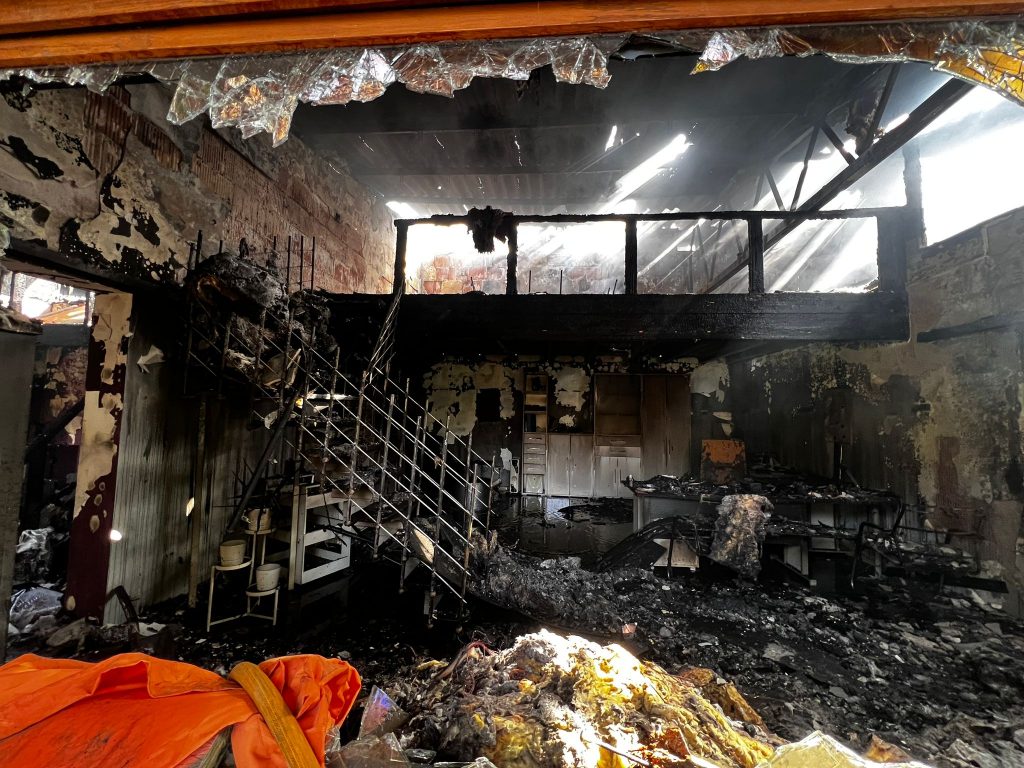 Incendio Güímar-Interior