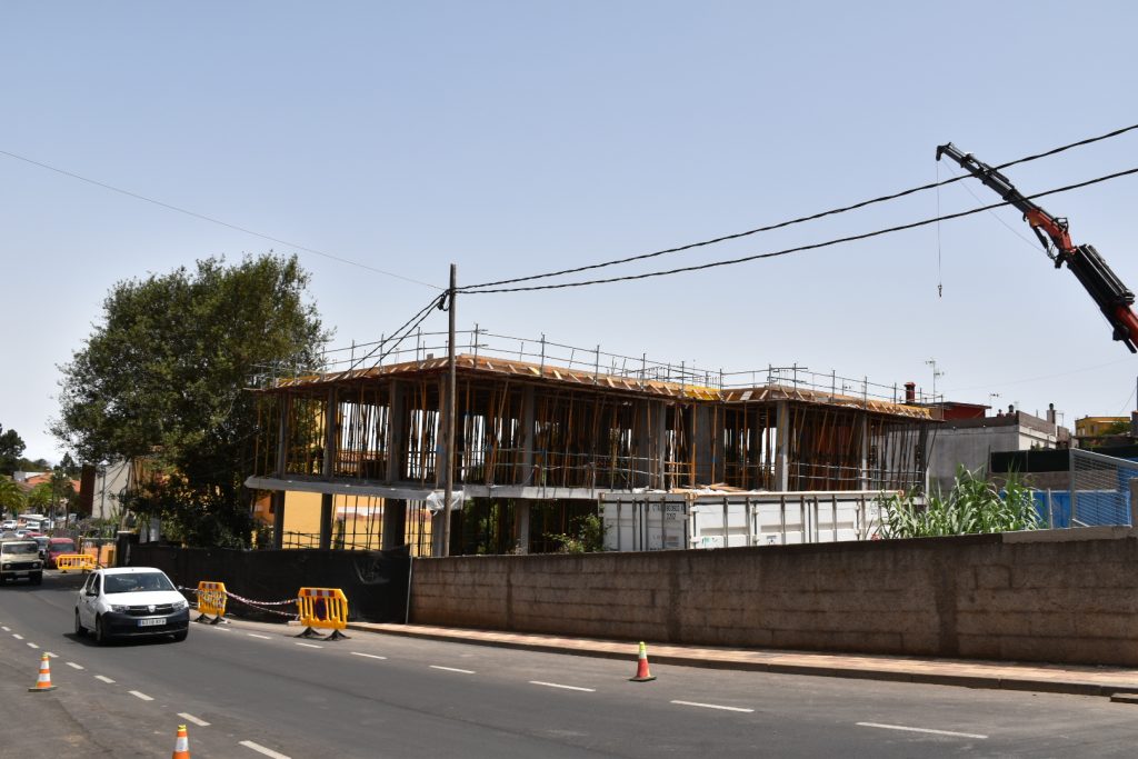 Obras centro salud de La Esperanza- Tráfico (1)